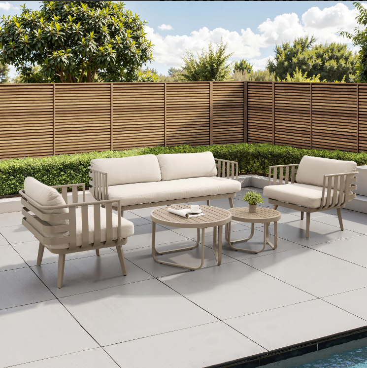 Aluminium vs Steel: The Best Garden Furniture for the France's Climate